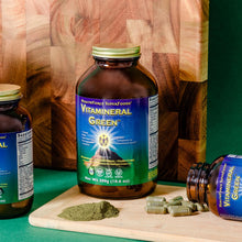Load image into Gallery viewer, Unlock Your Health with Vitamineral Green - Premium Mineral Supplement for Immune & Thyroid Support - Nutrient-Packed Green Powder, Gluten-Free & Vegan - 500 Grams of Pure Wellness