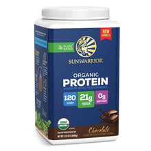 Load image into Gallery viewer, Indulge in Organic Chocolate Warrior Blend Performance Protein - 35.52 OZ of Pure Plant Power!