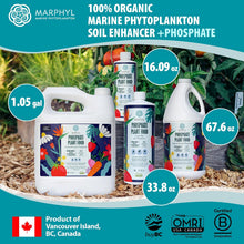 Load image into Gallery viewer, Organic Liquid Phosphate Soil Enhancer – Phosphorus Fertilizer for Root Development &amp; Bloom Support, Ideal for Garden Flowers, Vegetables, Succulents &amp; Hydroponics
