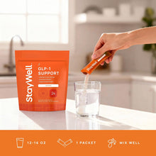 Load image into Gallery viewer, GLP-1 Supplement | Natural GLP-1 Production | GLP 1 Booster Drink Mix to Control Appetite and Cravings | Great Tasting Metabolic Support - Yerba Mate, Garcinia Cambogia, Berberine [Orange]
