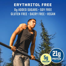 Load image into Gallery viewer, Unleash Your Inner Warrior with Chocolate Warrior Strength - Plant-Based Protein &amp; Creatine Blend (36.1 Oz)
