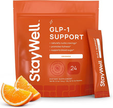 Load image into Gallery viewer, GLP-1 Supplement | Natural GLP-1 Production | GLP 1 Booster Drink Mix to Control Appetite and Cravings | Great Tasting Metabolic Support - Yerba Mate, Garcinia Cambogia, Berberine [Orange]
