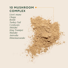 Load image into Gallery viewer, Om Master Blend Mushroom Powder – Organic Mushroom Supplement with 10 Mushrooms and Ashwagandha - Support Immunity, Gut Health &amp; Stress Relief, 3.17 Oz (40 Servings)
